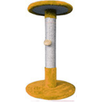 Купить Когтеточка (9 цветов), джут, 57х Ø35х Ø30 см бежевый от Cristel — Когтеточки для кошек | Zooprostir