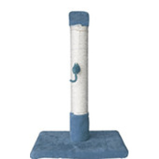 Купить Когтеточка (9 цветов), джут 40х35х65 см серый от Cristel — Когтеточки для кошек | Zooprostir