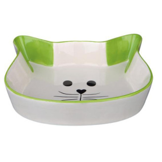 Купить Миска керамическая Cat face, 0,25 л/12 см от Trixie — Миски для кошек | Zooprostir
