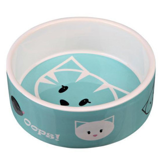 Купить Миска керамическая Mimi ( 3 цвета) 0.3 л/ø 12 см от Trixie — Миски для кошек | Zooprostir