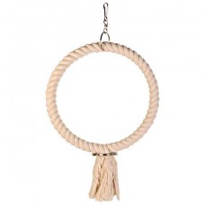 Іграшка для птахів Кільце з кулею, ф 24 см.