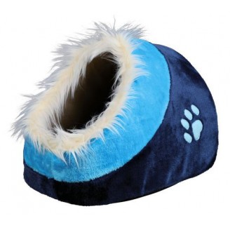 Купить Лежак для собак Minou 35 х 26 х 41 см синий от Trixie — Лежанки для собак | Zooprostir