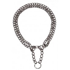 Цепь рывковая двойная для собак 50см/2.5мм