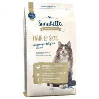 Купить Sanabelle Hair & Skin 2 кг сухой корм для выставочных и привередливых кошек от Bosch — Bosch Sanabelle (Санабель) | Zooprostir