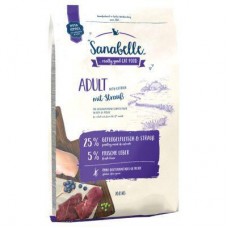 Sanabelle Adult Ostrich 10 кг сухий корм для дорослих кішок домашнього утримання