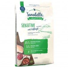 Sanabelle Sensitive with Poult 2 кг сухий корм для кішок з чутливим травленням