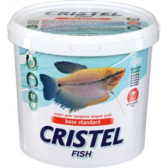 Купить Корм для средних видов рыб 5 л /1,6 кгCristel Base standard в гранулах от Cristel — Корм для рыбок | Zooprostir