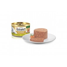 Консервы для кошек Gourmet Gold 85г х 24шт кусочки в паштете с кроликом по французски