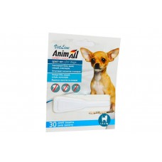 AnimAll VetLine Spot-On краплі від бліх і кліщів для собак, вага 1.5-4 кг