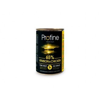Profine dog консервы для собак с олениной и мясом кур 0,4 кг от Profine