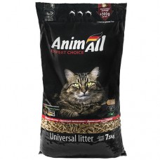 Древесный наполнитель New AnimAll 7.5 кг для туалета котов