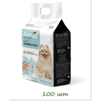Купить Пеленки для собак AnimAll 60х60 см 100 штук от AnimAll — Пелюшки, памперси і т.д. | Zooprostir
