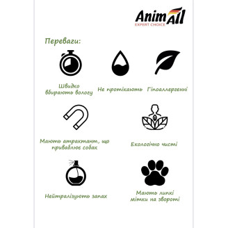 Купить Пеленки для собак AnimAll 60х60 см 50 штук от AnimAll — Пелюшки, памперси і т.д. | Zooprostir