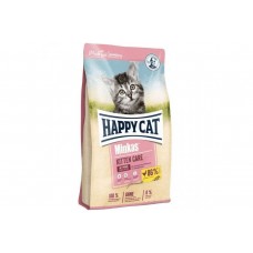 Сухой корм Happy Cat Minkas Kitten Care Gefl 10 кг для котят от 4 недель до 4 месяцев, со вкусом птицы
