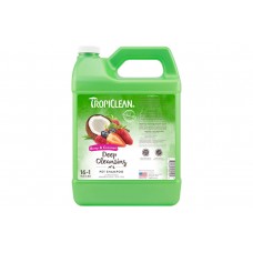 Шампунь TropiClean Berry & Coconut Имбирь и кокос для собак и кошек, 9,5 л