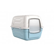 Закритий туалет Georplast RotoToilet для кішок, з фільтром і лопаткою, 52 x 40 x 40 см