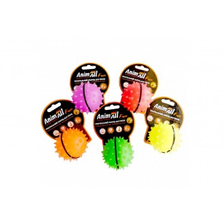 Купить Игрушка AnimAll Fun мяч каштан для собак, 7 см, желтая от AnimAll — Разное | Zooprostir