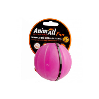Игрушка AnimAll Fun тренировочный мяч для собак, 7 см, фиолетовая от AnimAll