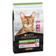 Сухой корм Purina Pro Plan Sterilised 1,5 кг для стерилизованных кошек и кастрированных котов, утка и печень