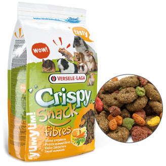 Купить Versele-Laga Crispy Snack Fibres додатковий корм ласощі для гризунів 0.65кг от Versele-Laga — Корм для грызунов | Zooprostir