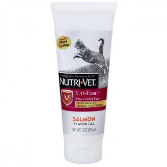 Nutri-Vet Uri-Ease витаминный комплекс для подкисления мочи котов, гель, 89 мл от Nutri-Vet