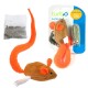 Coastal Turbo Tail Mouse Catnip інтерактивна іграшка для котів, помаранчевий хвіст,