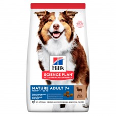 Hill's Science Plan Mature Adult 7+ Medium Lamb & Rice 2,5 кг сухий корм для собак середніх порід, ягня і рис