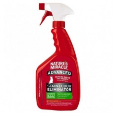 Уничтожитель пятен и запахов кошек Nature's Miracle Stain & Odor Eliminator, спрей 3 в 1, 946 мл
