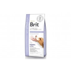Корм Brit GF VetDiets dog Gastrointestinal 12кг для собак при порушеннях травлення оселедець, лосось, горох