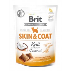 Функціональні ласощі Brit Care Skin & Coat кролик з кокосом для собак, 150 г