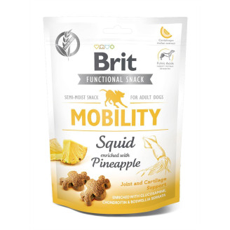 Функциональные лакомство Brit Care Mobility кальмар с ананасом для собак, 150 от Brit
