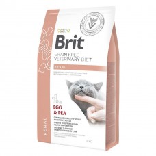 Сухий корм для кішок, при захворюваннях нирок Brit GF Veterinary Diet Renal 2 кг