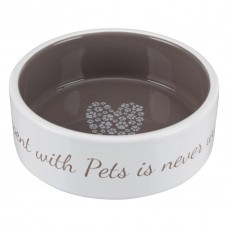 Миска керамічна Trixie «Pet's Home» 800 мл / 16 см (коричнева)