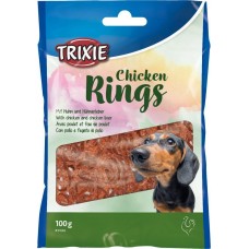 Лакомство для собак Chicken Rings с курицей 100 г