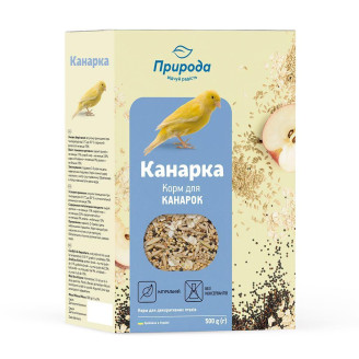 Купить Корм Природа для птиц Канарейка 500 г от Природа — Корм для птиц | Zooprostir