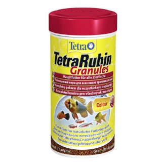 Купити Корм Tetra Rubin Granules 250ml гранули для забарвлення риб від Tetra — Корм для рибок | Zooprostir