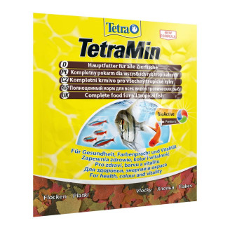 Tetra Min 12 г пластівці основний корм для риб від Tetra