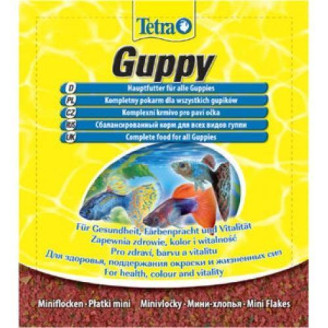 Купить Корм Tetra Guppy 12 г для гуппи от Tetra — Корм для рыбок | Zooprostir