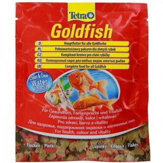 Купить Корм Tetra Goldfish 10/12 г для золотых рыбок от Tetra — Корм для рыбок | Zooprostir