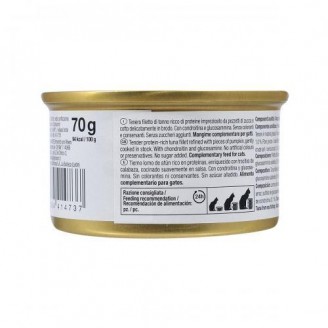 Влажный корм GimCat Shiny Cat Superfood для кошек, тунец и тыква, 70 г от GimCat