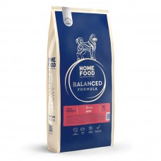 Сухий корм для активних дорослих собак Яловичина Home Food dog Adult Medium 10 кг