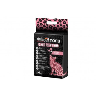 Купить AnimAll Tofu 6 л / 2,6 кг соевый наполнитель с ароматом сакуры от AnimAll — Соевый наполнитель | Zooprostir