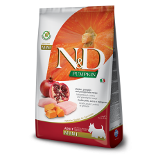 Farmina (Фарміна) n&d Grain Free Pumpkin dog Chicken & Pomegranate Adult Mini 2,5 кг беззерновий сухий корм