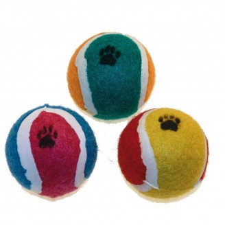 Купить Игрушка для кошек Croci Теннисный мячик с лапкой, 4,5 см от Croci — Игрушки для кошек | Zooprostir