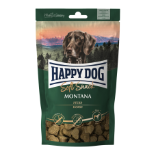 Мягкие лакомство Happy dog ​​Soft Snack Montana для собак со вкусом конины и картофеля 100 г