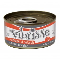 Консерва для кота Vibrisse лосось в собственном соку, 70г