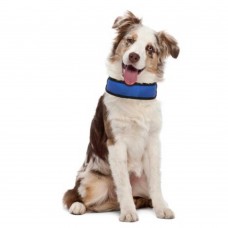 Охлаждающий ошейник Harness Frech, синий, 50х6см (используется гель, требует охлаждения)