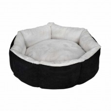 Лежак для животного Cupcake, круглый (черный/серый) 98 см 35кг XL