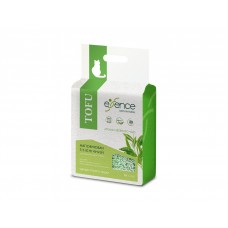 Наповнювач Essence 6 л / 2,6 кг з тофу для котячого туалету, з ароматом зеленого чаю, 3 мм