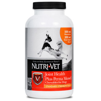 Nutri-Vet Joint Health Plus Perna Mussel жувальні таблетки 100 шт від Coastal
